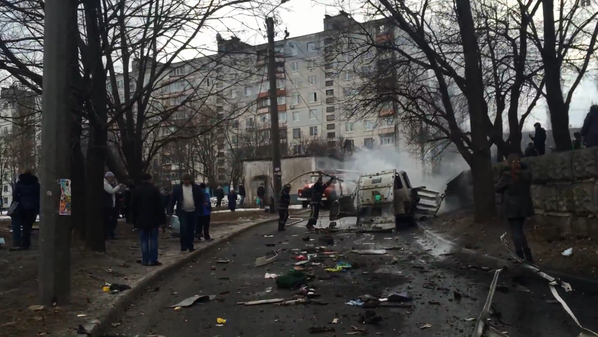 Новый теракт в Харькове: взорвали машину комбата добровольцев