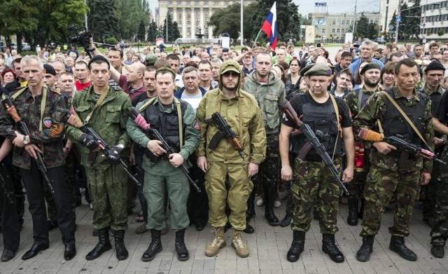 Террористы стреляли из “Градов”, расположенных в жилых кварталах Донецка