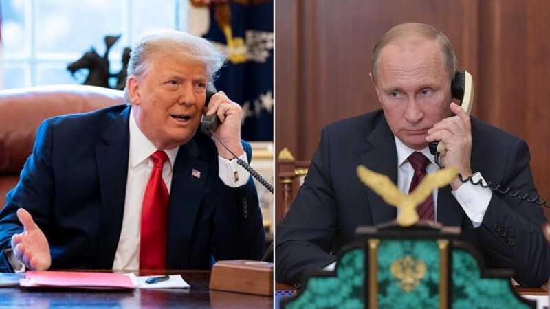 Трамп повторно опубликовал сообщение из своих социальных сетей, в котором поделился информацией о беседе с Путиным