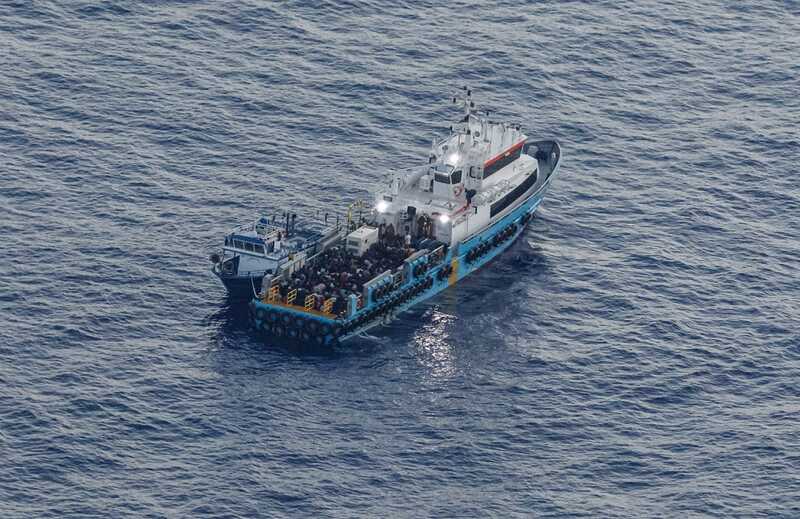 Судно Frontex затонуло у берегов Греции во время спасательной операции