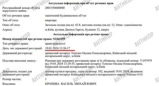 Родители заместителя главы Одесской ОГА Сергея Кропивы резко разбогатели параллельно с карьерой сына
