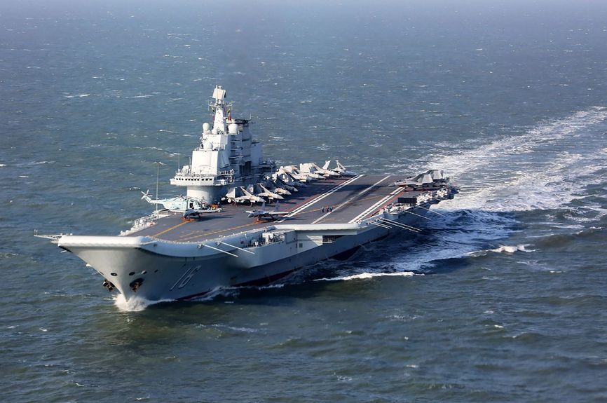 Авианосец «Ляонин» (бывший «Варяг») в составе ВМФ НОАК
