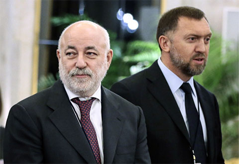Виктор Вексельберг и Олег Дерипаска